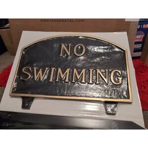 Montague Metal Products No Swimming Arch
